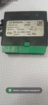 Citroen Radar Beyni çıkma parça - CAN SANAYİ YEDEK PARÇA İstanbul