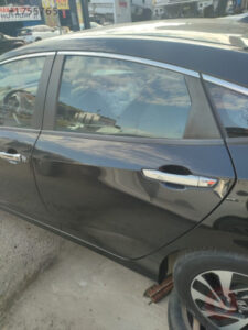 2016 2021 Honda Civic sol arka kapı siyah renk