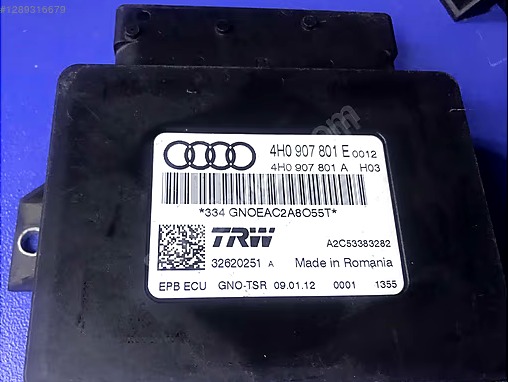 Audi A6 El Fren Teli çıkma parça