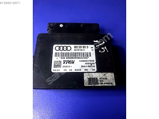 Audi A5 El Fren Teli çıkma parça