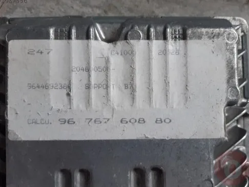 Citroen C4 Cactus ECU (Motor Beyni) çıkma parça - ÇIKMACI 41 Kocaeli