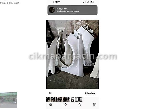 Audi A3 Çamurluk (Ön) çıkma parça