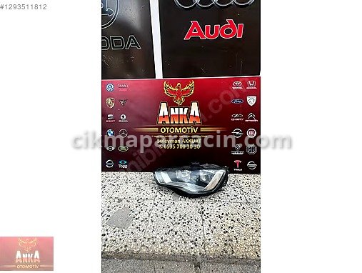 Audi A3 Sol Ön Far çıkma parça