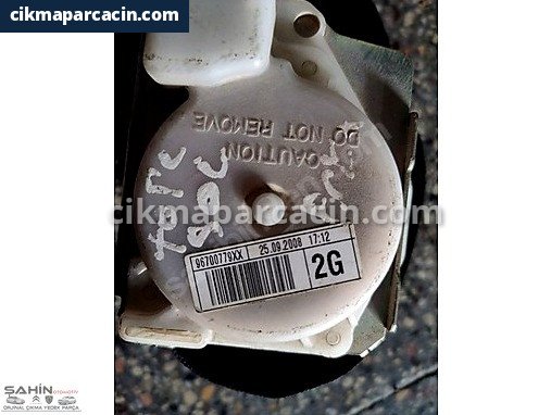 Citroen Berlingo Emniyet Kemeri çıkma parça