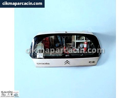 Citroen C2 Bagaj Kapağı çıkma parça
