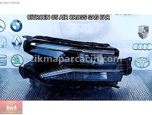 Citroen C5 Far çıkma parça