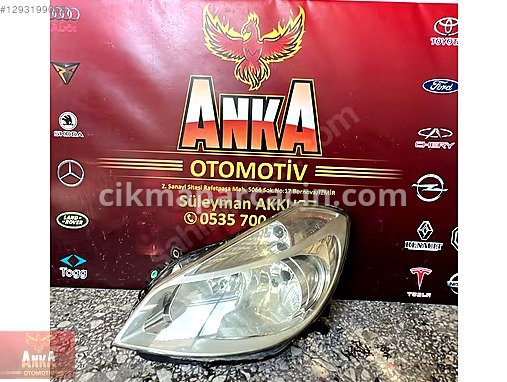 Renault Clio Cam Motoru çıkma parça