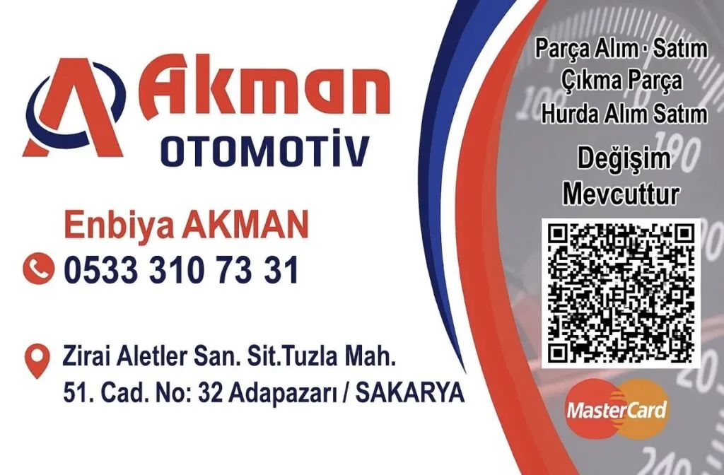 AKMAN OTO ÇIKMA