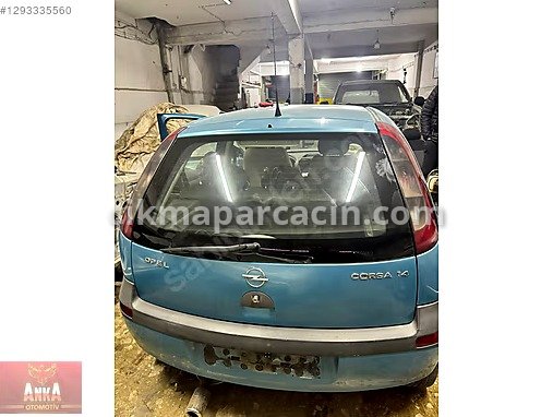 Opel Corsa Arka Cam çıkma parça