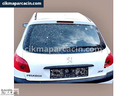 Peugeot 206 Bagaj Kapağı çıkma parça