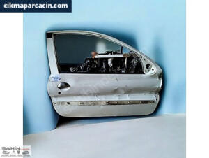 PEUGEOT 206 SAĞ ÖN KAPI 2004 2008 ARASI BEYAZ HASARLI