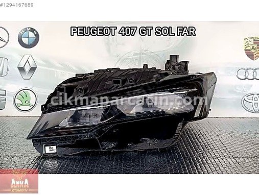 Peugeot 407 Cam Motoru çıkma parça