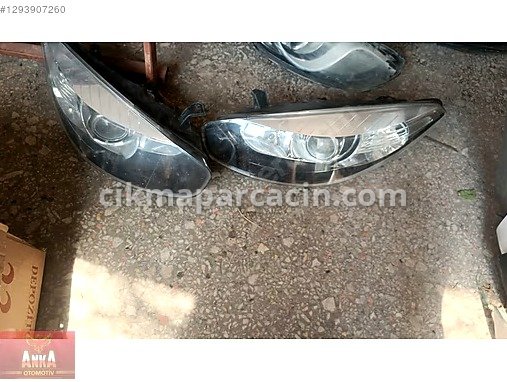 Renault Fluence Sol Ön Far çıkma parça