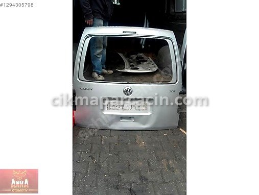 Volkswagen Caddy Bagaj Kapağı çıkma parça