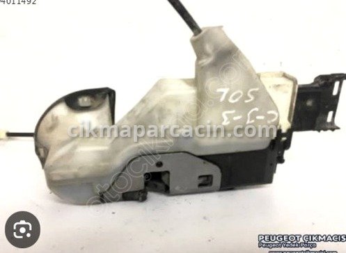 Citroen C3 Kapı Kilidi çıkma parça