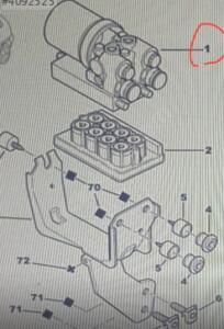 Citroen Saxo abs beyni 454147 | ÇIKMA PARÇA OEM 454147