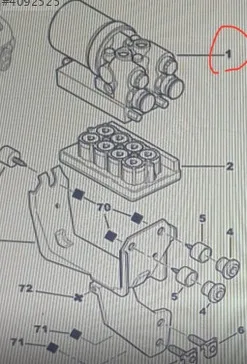 Citroen Saxo ABS Beyni (Modül) çıkma parça