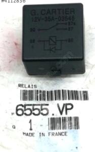 Citroen Saxo elektrik rölesi 6555VP | ÇIKMA PARÇA