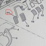 Citroen Fren Pedalı çıkma parça - CAN SANAYİ YEDEK PARÇA İstanbul