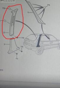 Citroen Saxo orta direk bakaliti 8329CS | ÇIKMA PARÇA
