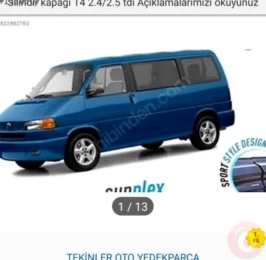 Volkswagen Transporter Motor Kapağı/Üst Kapak çıkma parça - TEKİNLER OTO YEDEK PARÇA Ankara