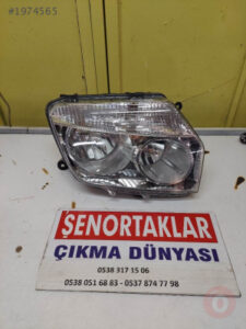 DACİA DUSTER AYFAR SAĞ ÖN FAR | ÇIKMA PARÇA