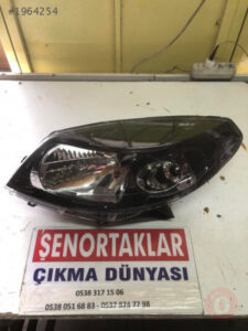 DACİA SANDERO SİYAH İÇ SOL FAR SIFIR ÜRÜNDÜR | ÇIKMA PARÇA