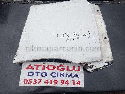 Fiat Tipo Kapı (Arka Sol) çıkma parça