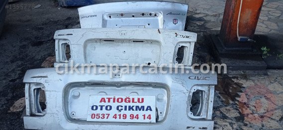 Honda Civic Bagaj Kapağı çıkma parça