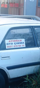 Mazda 323 HB Arka Sağ Kapı Orjinal 1990-1995