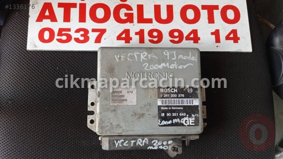 Opel Vectra ECU (Motor Beyni) çıkma parça