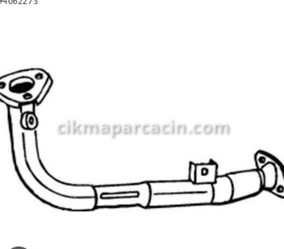 Peugeot 106 Egzoz Borusu çıkma parça