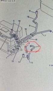 Peugeot 106 benzinli 1.4 Lastik su rakoru 1307CQ | ÇIKMA PARÇA