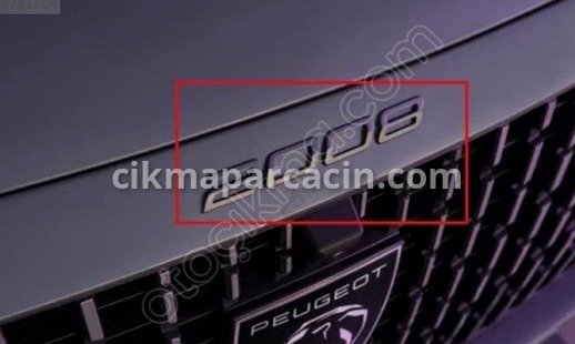 Peugeot 2008 Kaput Arması çıkma parça