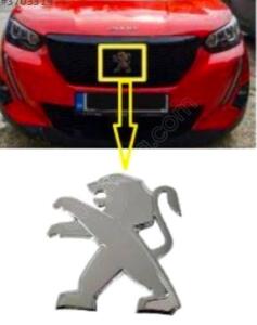 Peugeot 2008 ön amblem 98366648vd | ÇIKMA PARÇA