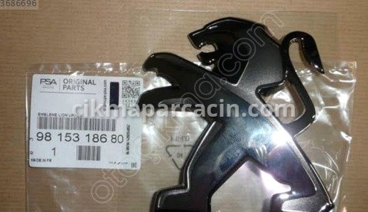 Peugeot Amblem çıkma parça