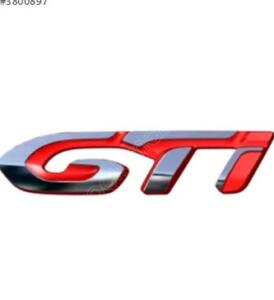 Peugeot 308 GTI yazısı orjinal sökme hatasız 98131455vd | ÇIKMA PARÇA