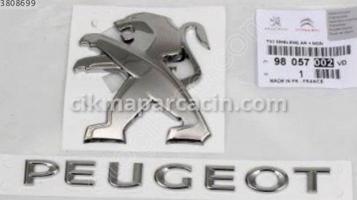 Peugeot 308 Ön Amblem çıkma parça