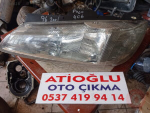 Peugeot 406 Sol Far Orjinal Çıkma 1996-1999