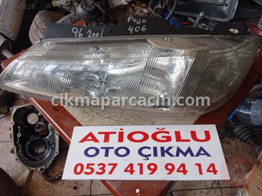 Peugeot 406 Sol Ön Far çıkma parça