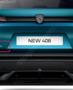 peugeot 408 araç plakası mesnedi 98 470 250 80 | ÇIKMA PARÇA