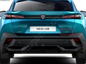 Peugeot 408 bagaj hybrid yazısı Orjinal 98407280dx | ÇIKMA PARÇA