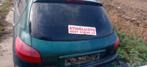 Peugeot Arka Bagaj Kapısı Dolu Orjinal Çıkma 1995-2008