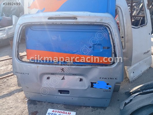 Peugeot Partner Bagaj Kapağı çıkma parça