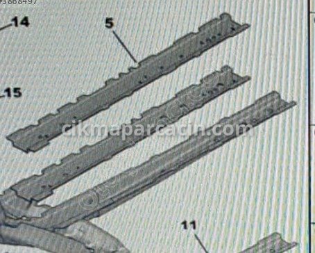 Peugeot Rifter Motor Kapağı/Üst Kapak çıkma parça