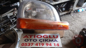 Renault Kangoo Sağ Ön Far Orjinal Çıkma 1998-2004