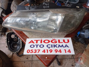 Toyota Avensis Elektrikli Sol Ön Far Orjinal 2003-2006