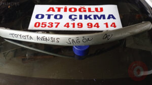 Toyota Avensis Sağ Tampon Bandı Orjinal 2007-2009