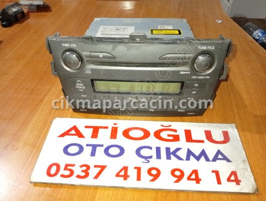 Toyota Corolla Multimedya / Teyp çıkma parça