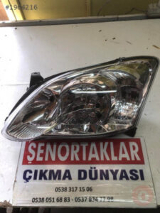 TOYOTA COROLLA E120 KASA SOL FAR SIFIR ÜRÜNDÜR | ÇIKMA PARÇA